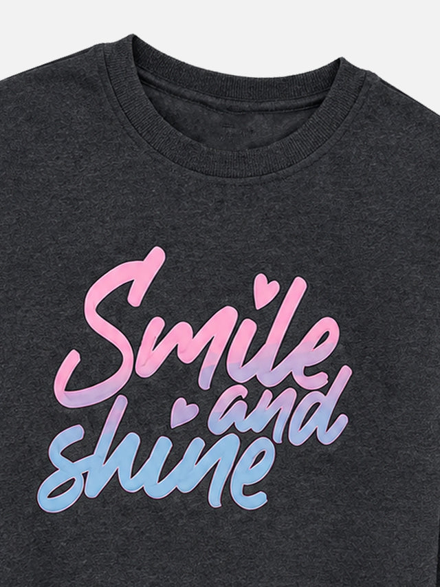 Girls Round Neck Full Sleeve Sweatshirt with Easy Casual Styling for Winter Wear, Lounge Comfort and Regular Use