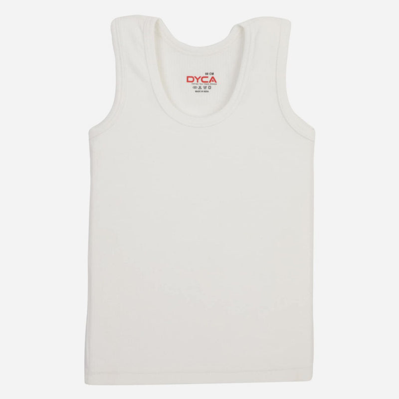 DYCA Unisex Round Neck Sleeveless Thermal Top Pack Of 2