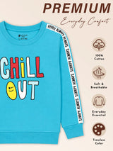 Baby Boys Round Neck Full Sleeve Sweatshirt for Casual Winter Comfort, Regular Wear and Easy Movement