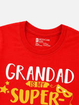Baby Boys 100% Cotton T-Shirt Round Neck Half Sleeves Regular Fit Top with Soft Breathable Fabric for Daily Wear