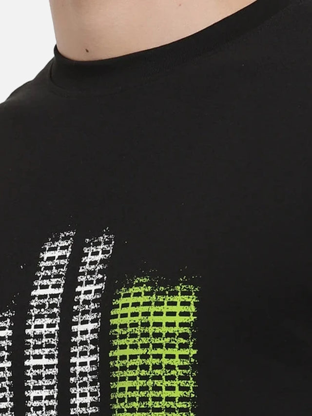 Men T-Shirt Round Neck Half Sleeves with Clean Casual Styling for Everyday Wear and Easy Layering Comfort
