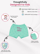 Girls Organic Cotton Boyshorts Pack of 3