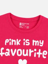 Baby Girls 100% Cotton Antiviral T-Shirt for Comfortable Casual Wear and Everyday Wardrobe Essentials