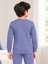 Unisex Antibacterial Round Neck Full Sleeve Thermal Top for Winter Innerwear Comfort and Warm Base Wear - Pack of 2