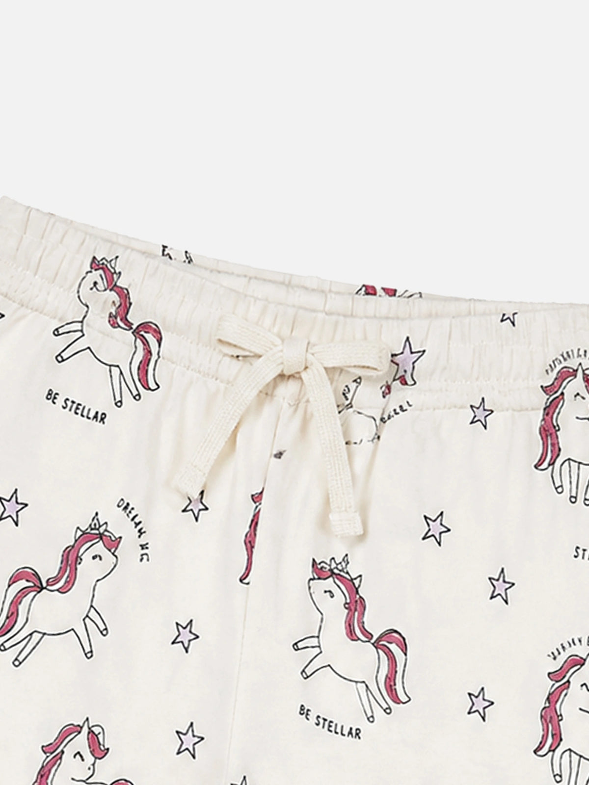 Baby Girls Interlock Cotton Track Pant with Regular Fit for Casual Wear, Jogger Comfort and Easy Movement