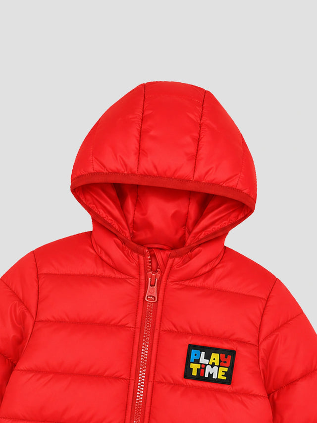 Baby Boys Soft Cotton Blend Jacket for Winter Wear, Warm Comfort, Easy Layering and Regular Wardrobe Use