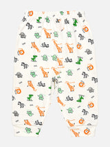 Unisex Baby Cotton Printed Top and Pyjama Set with Soft Comfort, Coordinated Nightwear Style and Everyday Ease