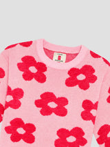 Girls Soft Cotton Blend Sweater for Winter Wear, Warm Comfort, Everyday Outfits and Regular Wardrobe Use