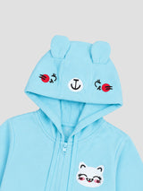 Baby Girls French Terry Sweatshirt for Casual Wear, Everyday Comfort, Easy Movement and Regular Wardrobe Use