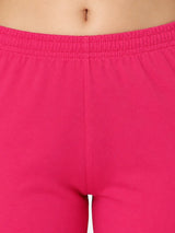 Women 100% Cotton Shorts with Side Pockets, Casual Regular Fit and Comfortable Everyday Styling Essentials