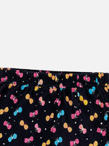 Girls 100% Cotton Printed Track Pant with Side Pockets and Regular Fit Jogger Styling for Comfortable Kids Activewear
