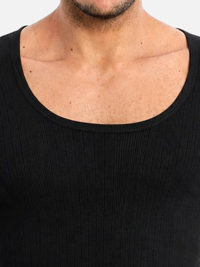 Men Round Neck Full Sleeves Thermal Top for Winter Base Layering, Cold-Weather Comfort and Everyday Innerwear - Pack of 1