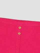 Baby Girls 100% Cotton Track Pant with Stretchable Elastic Waistband, Full Length Comfort and Casual Bottom Wear