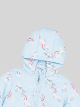 Baby Girls Soft Cotton Blend Jacket for Winter Wear, Warm Comfort, Casual Outfits and Regular Wardrobe Use