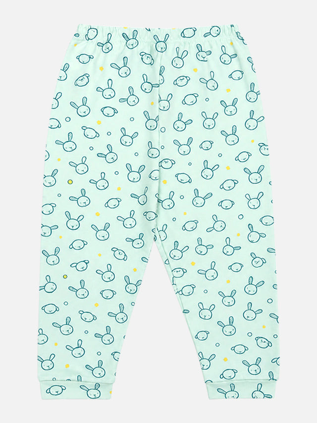 Baby All Over Print Pyjama Bottom Wear for Comfortable Sleepwear, Easy Movement and Daily Use - Pack of 3
