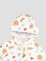 Baby Boys Soft Cotton Blend Jacket for Winter Wear, Warm Comfort, Casual Outfits and Regular Wardrobe Use