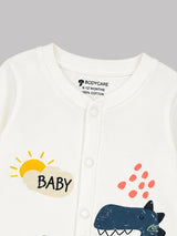 Baby Boys Interlock Romper for Everyday Babywear Comfort, Easy Dressing and Regular Wardrobe Essentials