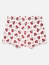 Girls Minnie & Friends Printed Boyshorts with Inner Elastic, Ultrasoft Durable Waistband and All-Day Comfort - Pack of 4