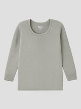 Unisex Full Sleeve Thermal Top with Round Neck Design for Warm Winter Wear and Comfortable Innerwear Use - Pack of 1