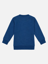 Baby Boys French Terry Printed Full Sleeve Sweatshirt Pullover with Soft Cotton Fabric for Winter Wear and Casual Comfort