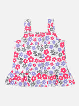 Girls 100% Cotton Top and Bottom Set for Everyday Outfit Comfort, Casual Wear and Easy Movement Essentials