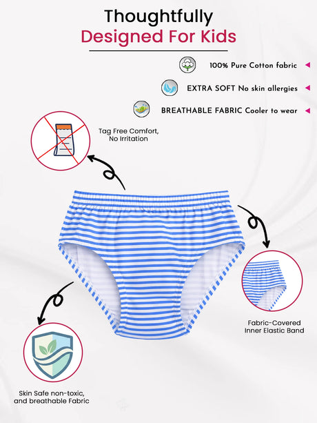 Boys Brief Inner Elastic Pack of 5