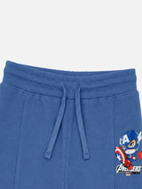Boys Cotton Blend Track Pant Joggers with Stretchable Fabric for Running, Gym, Sports and Easy Movement - Pack of 1