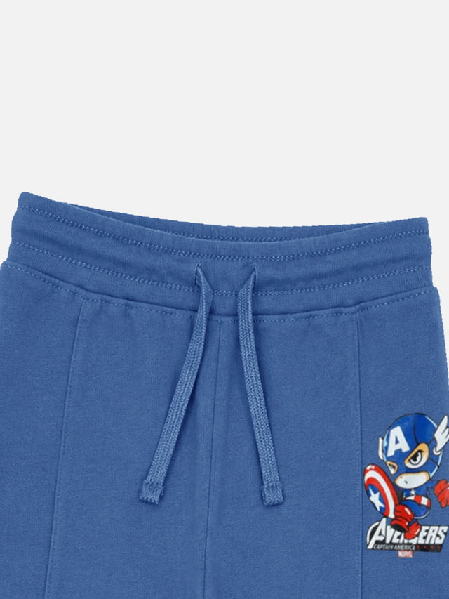 Boys Cotton Blend Track Pant Joggers with Stretchable Fabric for Running, Gym, Sports and Easy Movement - Pack of 1
