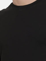 Men T-Shirt Round Neck Half Sleeves with Solid Styling for Casual Wear, Layering and Everyday Comfort