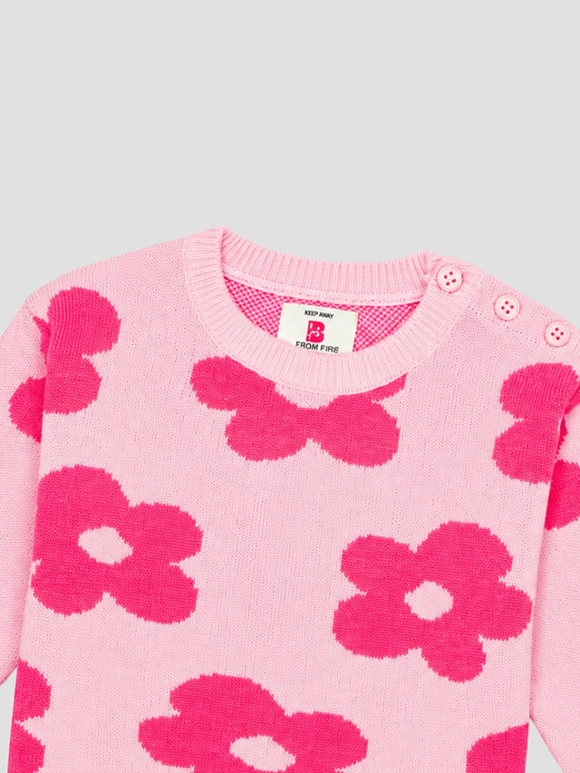 Girls Soft Cotton Blend Sweater for Winter Wear, Warm Comfort, Casual Outfits and Regular Wardrobe Use