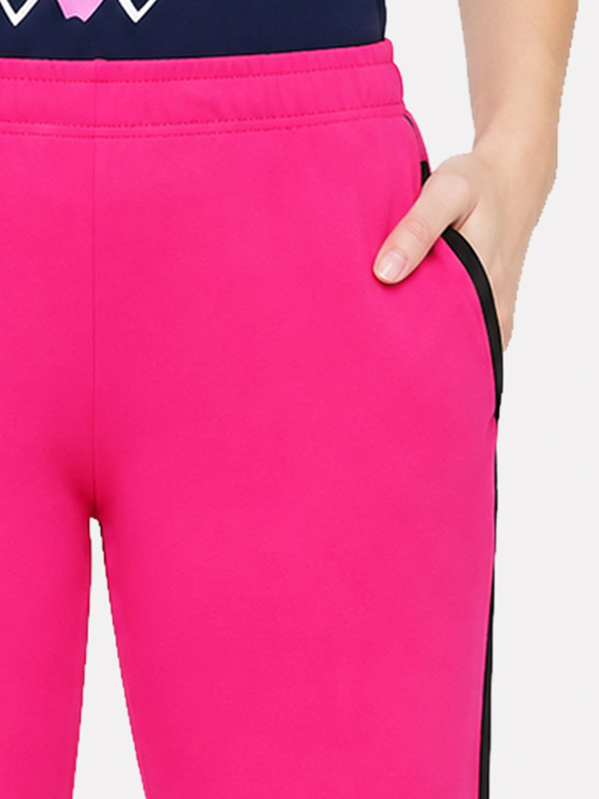 Women Cotton Track Pant with Side Pockets and Regular Fit Jogger Style for Active Casual Wear and Easy Movement
