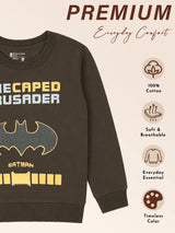 Baby Boys Printed Round Neck Full Sleeve Sweatshirt for Easy Winter Styling, Casual Wear and Comfortable Movement