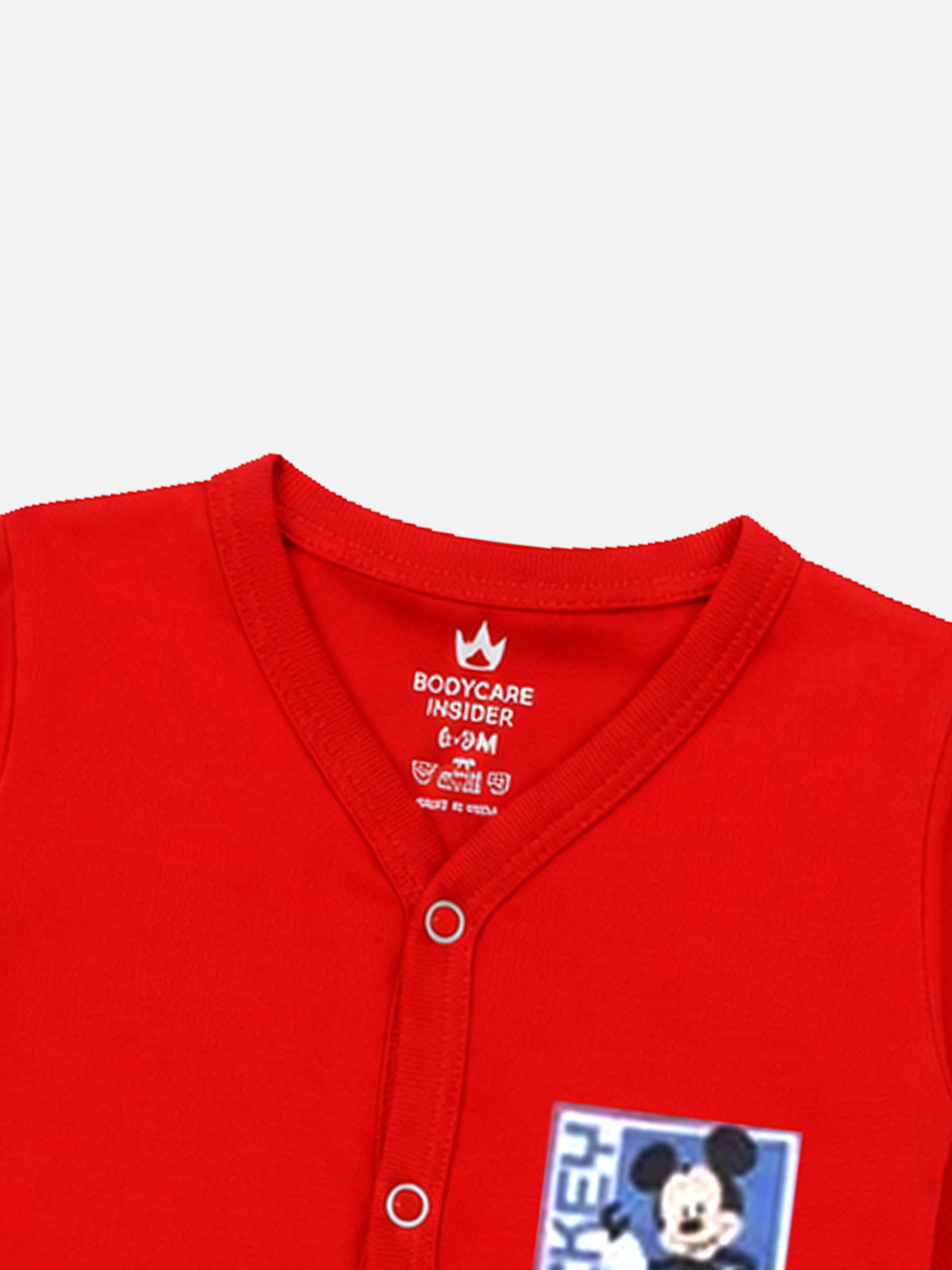 Baby Boys 100% Cotton Front Open Full Sleeve Romper with Sleepsuit Comfort and Easy Dressing for Everyday Use