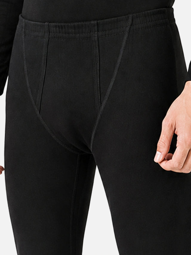 Men Thermal Bottom with Full Length Thin Fabric Warmth, Comfortable Winter Innerwear Fit and Cold Weather Essential
