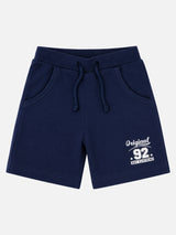 Boys Solid Shorts with Comfortable Pull-On Fit for Casual Wear, Lounge Wear and Easy Everyday Movement - Pack of 2