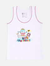 Baby Boys Round Neck Sleeveless Vest Innerwear for Comfortable Daily Wear, Easy Movement and Regular Use - Pack of 3