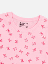 Baby Girls Antiviral 100% Cotton T-Shirt for Comfortable Regular Use and Everyday Casual Wear Essentials