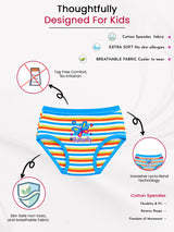 Girls 100% Cotton Innerwear Panty for Everyday Comfort, Gentle Fit and Kids Wardrobe Essentials - Pack of 3
