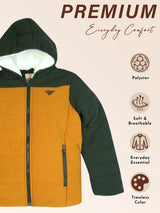Boys Round Neck Full Sleeves Jacket with Comfortable Outerwear Styling, Easy Movement and Casual Use
