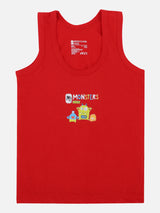 Baby Boys Cotton Regular Fit Vest Round Neck Sleeveless Innerwear for Everyday Comfort and Easy Wear - Pack of 6