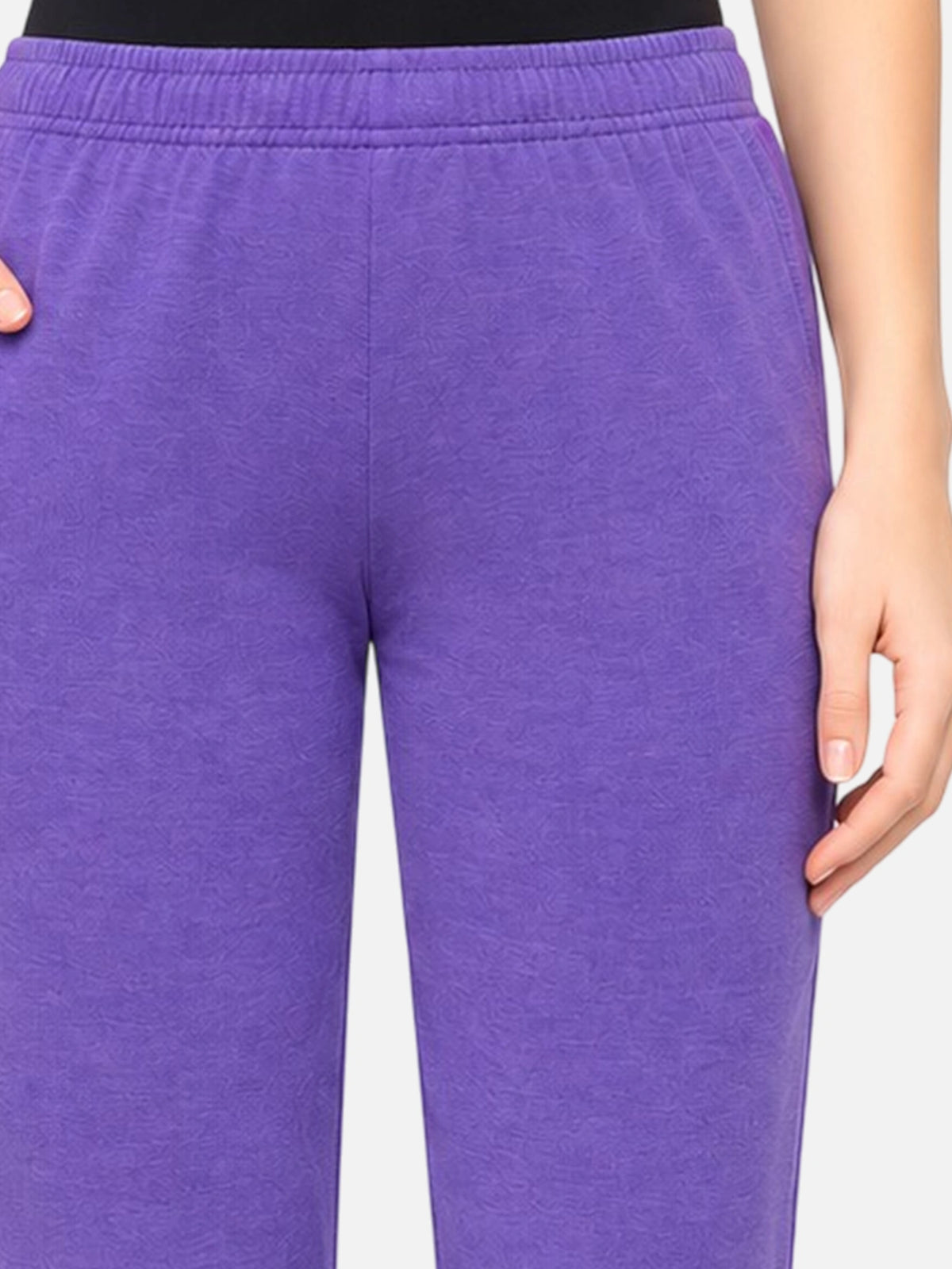 Women Cotton Track Pant with Side Pockets and Regular Fit Jogger Style for Active Casual Wear and Easy Movement