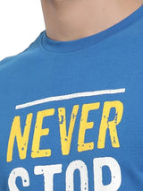 Men T-Shirt Round Neck Half Sleeves with Casual Everyday Styling for Easy Pairing and Layering Comfort