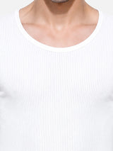 Men Thermal Top with Round Neck and Full Sleeves for Winter Wear, Warm Base Layer Comfort and Regular Use
