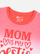 Baby Girls Round Neck Half Sleeve T-Shirt for Casual Wear, Easy Movement, Everyday Comfort and Regular Use