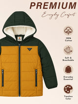 Boys Round Neck Full Sleeves Jacket with Comfortable Outerwear Styling, Easy Movement and Casual Use