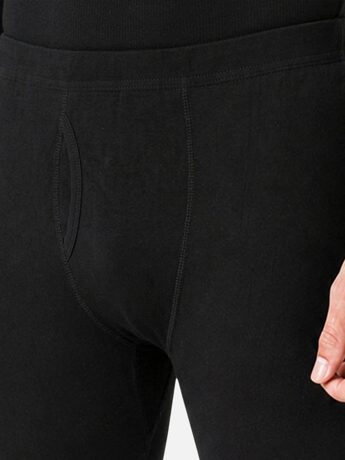Men 100% Cotton Fleece Thermal Bottom for Winter Wear, Heat Retention and Cold-Weather Layering - Pack of 1
