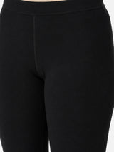 Women Fleece Thermal Bottom for Winter Wear, Heat Retention and Cold-Weather Layering and Regular Use - Pack of 1