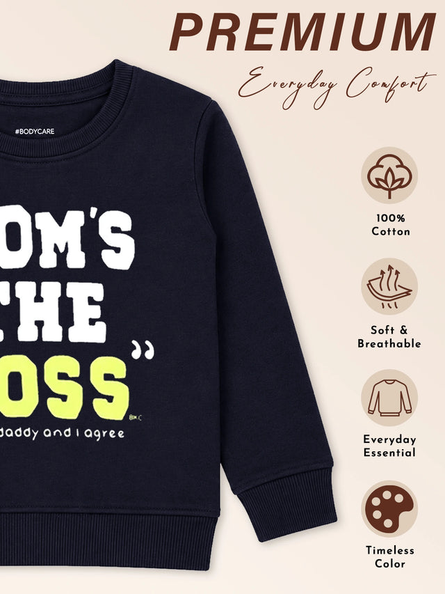 Baby Boys Interlock T-Shirt Round Neck Full Sleeves Regular Fit Warm Wear Top with Soft Breathable Comfort