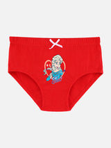 Girls Frozen Printed Innerwear Panty 100% Cotton Soft Skin Friendly for Everyday Comfort and Kids Essentials - Pack of 5