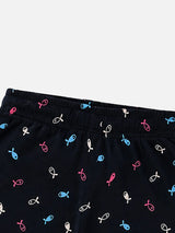 Girls 100% Cotton Printed Track Pant with Side Pockets and Regular Fit Jogger Styling for Comfortable Kids Activewear